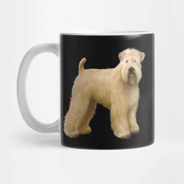 A Soft Coated Wheaten Terrier (standing) - Just the Dog by Dogs Galore and More